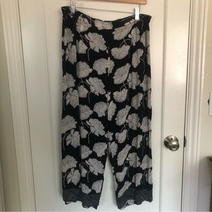 Reversible Wide Leg Trousers (cropped)